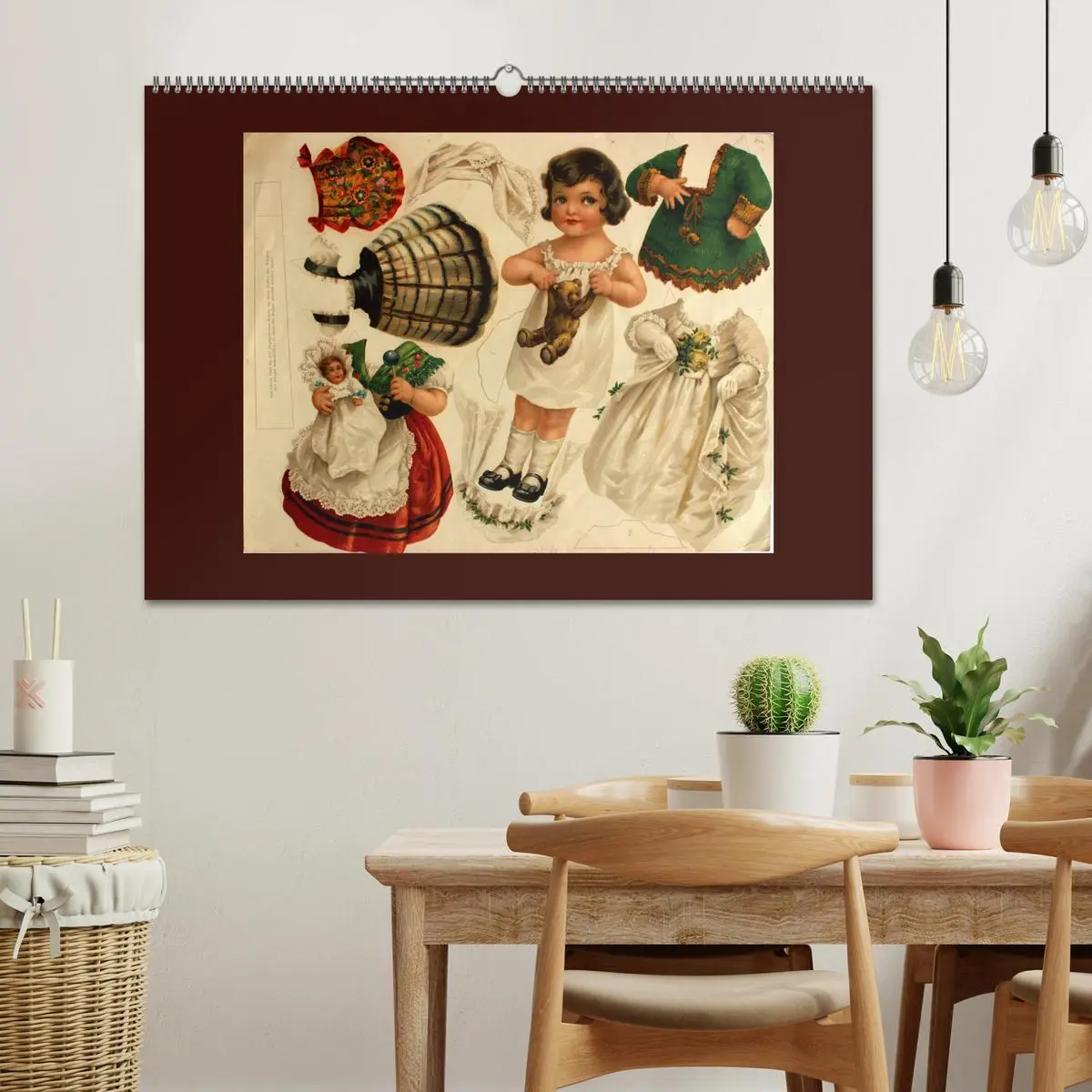Bild: 9783516130270 | Alte europäische Ankleidepuppen aus Papier (Wandkalender 2026 DIN...