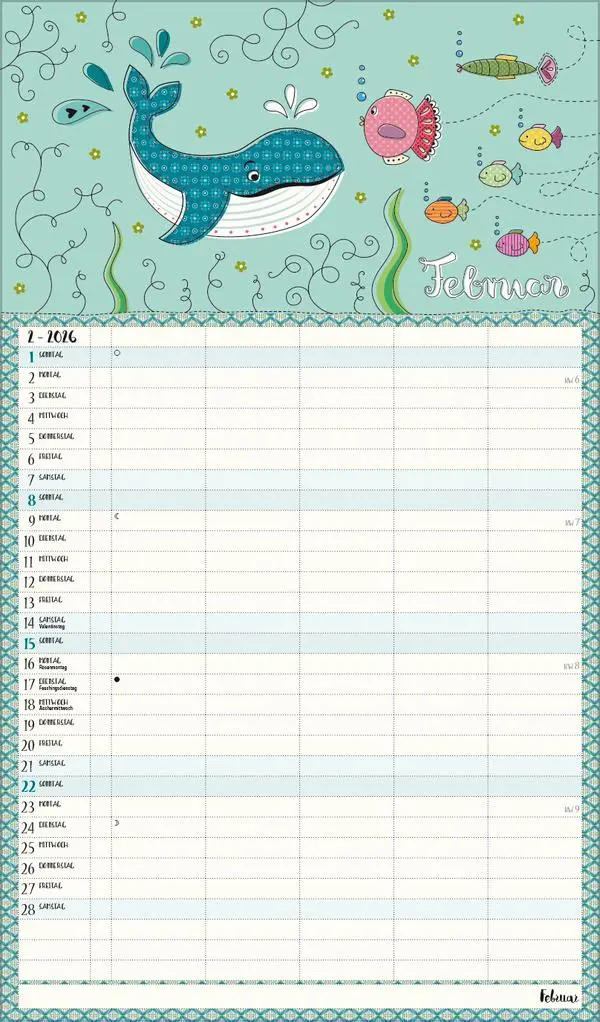 Bild: 9783731890270 | Happy Life 2026 | Verlag Korsch | Kalender | 14 S. | Deutsch | 2027