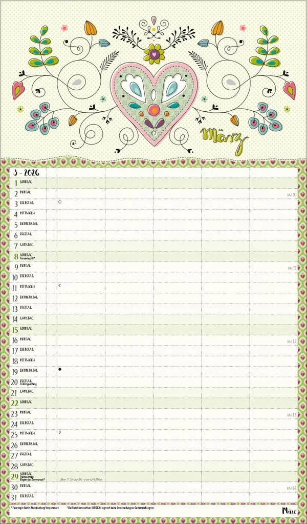 Bild: 9783731890270 | Happy Life 2026 | Verlag Korsch | Kalender | 14 S. | Deutsch | 2027