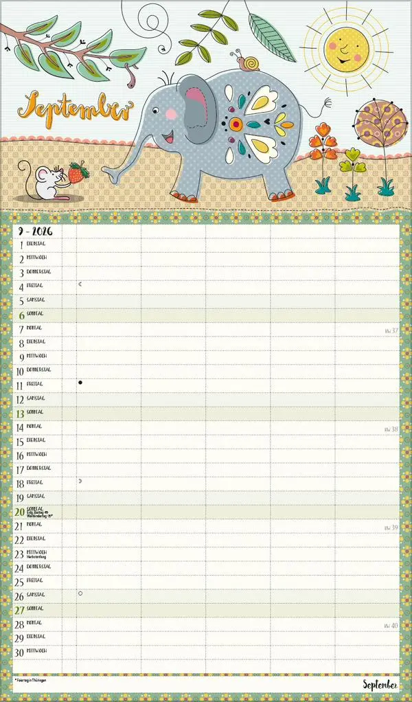 Bild: 9783731890270 | Happy Life 2026 | Verlag Korsch | Kalender | 14 S. | Deutsch | 2027