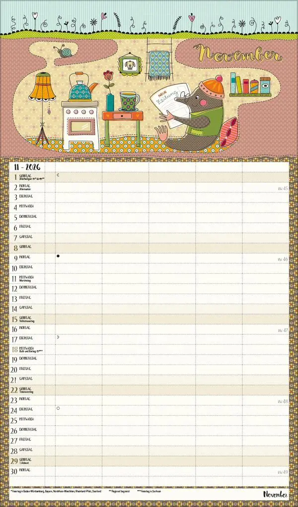 Bild: 9783731890270 | Happy Life 2026 | Verlag Korsch | Kalender | 14 S. | Deutsch | 2027