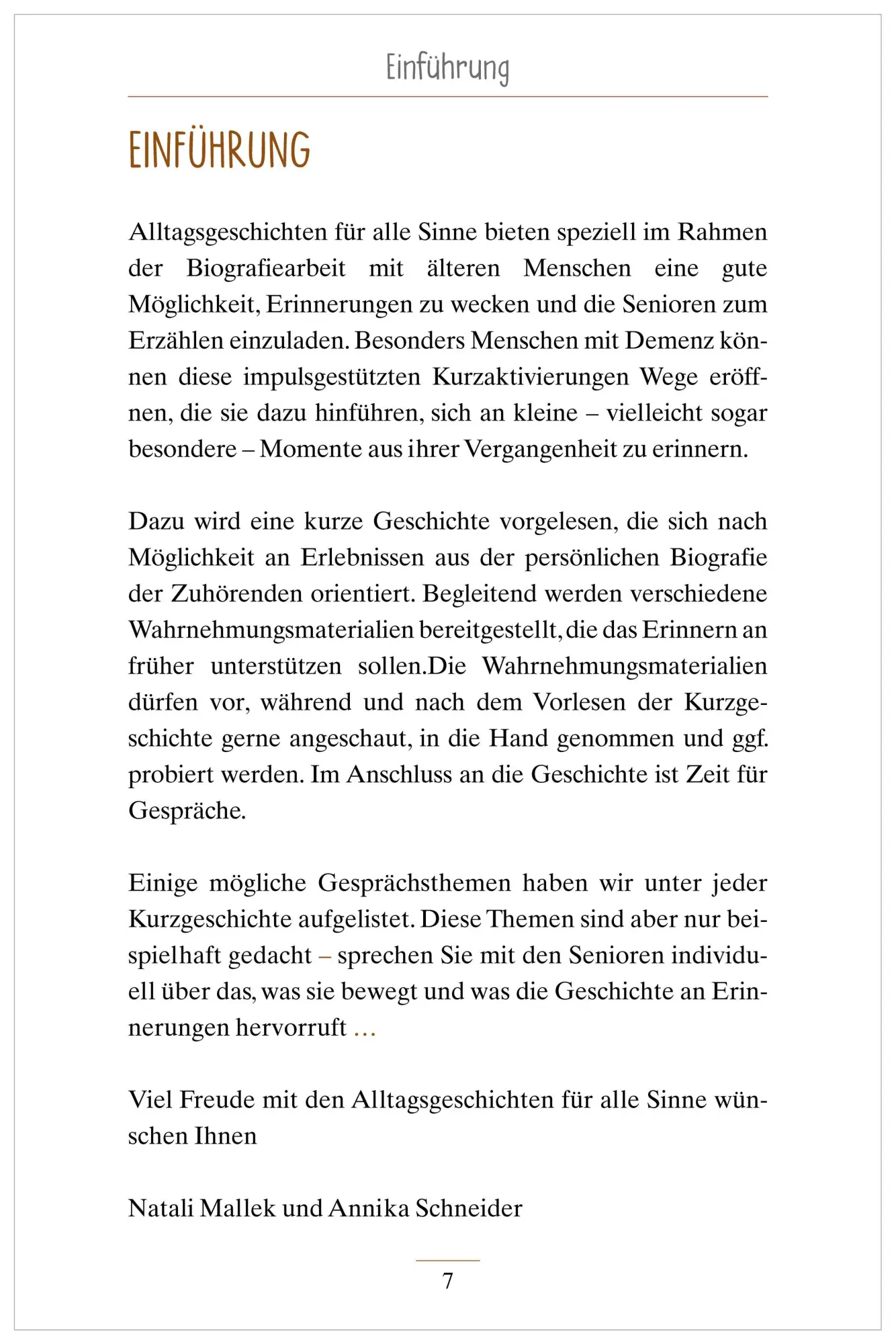 Bild: 9783944360270 | Alltagsgeschichten für alle Sinne | Mal-alt-werden-Edition Band 9