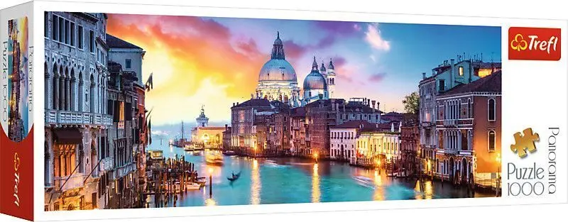 Cover: 5900511290370 | Puzzle 1000 Panorama Canal Grande,Venedig | Spiel | Kartonage | 29037
