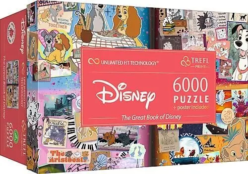 Bild: 5900511810370 | UFT Puzzle 6000 - The Great Book of Disney | Spiel | Kartonage | 81037