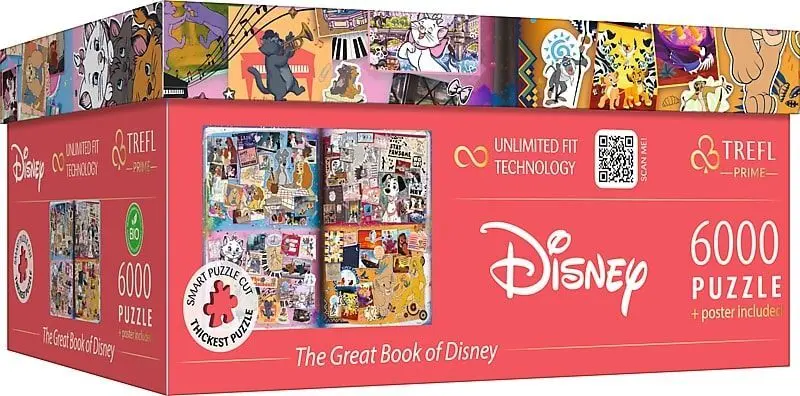 Bild: 5900511810370 | UFT Puzzle 6000 - The Great Book of Disney | Spiel | Kartonage | 81037