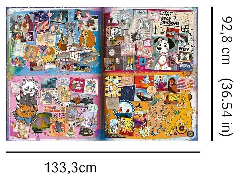 Bild: 5900511810370 | UFT Puzzle 6000 - The Great Book of Disney | Spiel | Kartonage | 81037