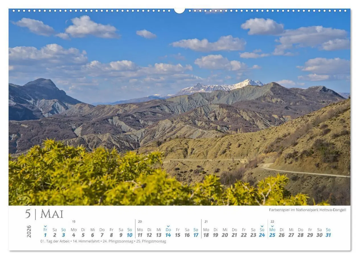 Bild: 9783457270370 | Albanien - wild, authentisch, abenteuerlich (Wandkalender 2026 DIN...