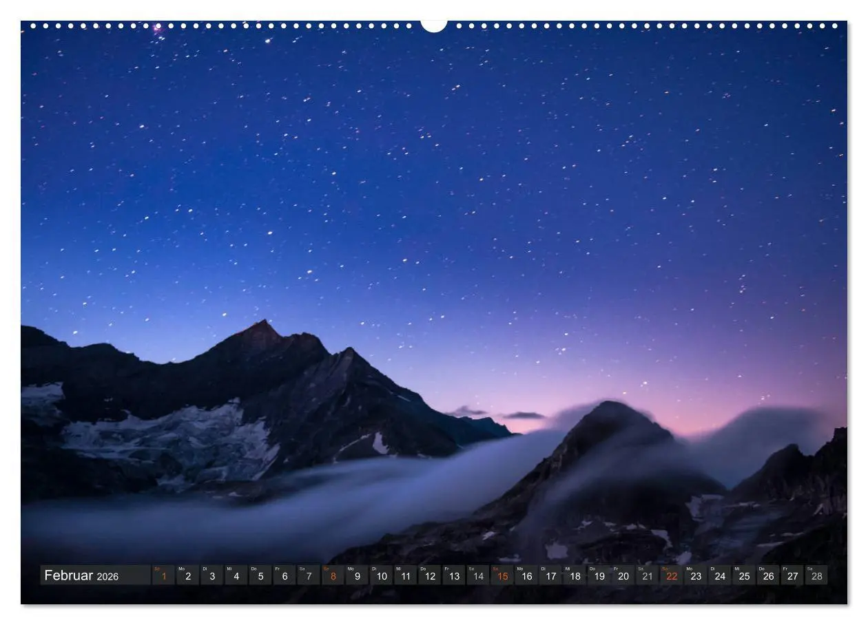 Bild: 9783457890370 | Himmelslichter - Mond und Sterne (Wandkalender 2026 DIN A2 quer),...