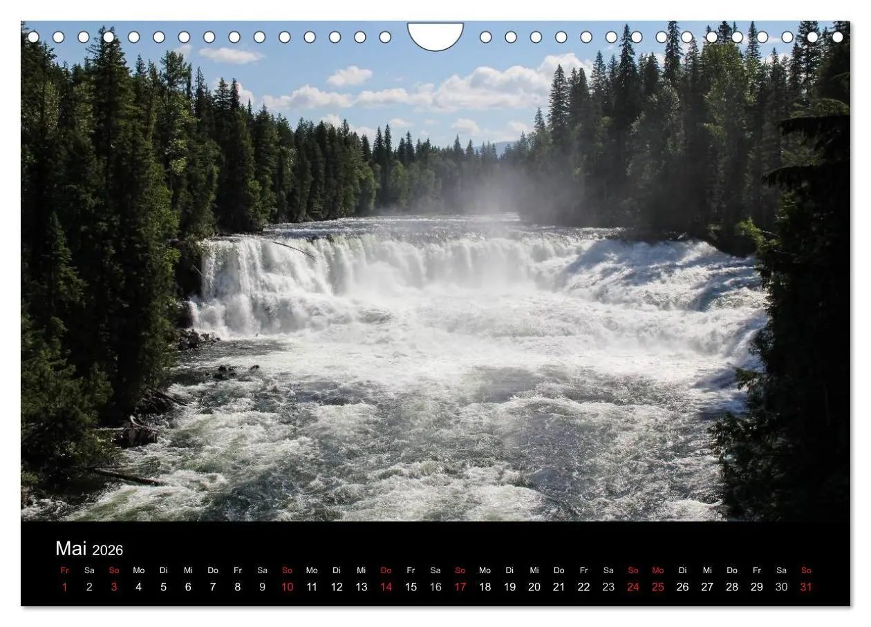 Bild: 9783516120370 | Kanadas Westen 2026 (Wandkalender 2026 DIN A4 quer), CALVENDO...