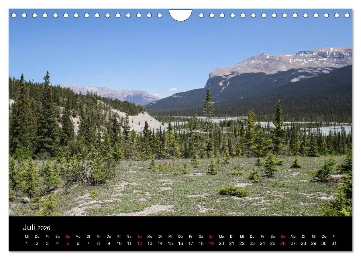 Bild: 9783516120370 | Kanadas Westen 2026 (Wandkalender 2026 DIN A4 quer), CALVENDO...