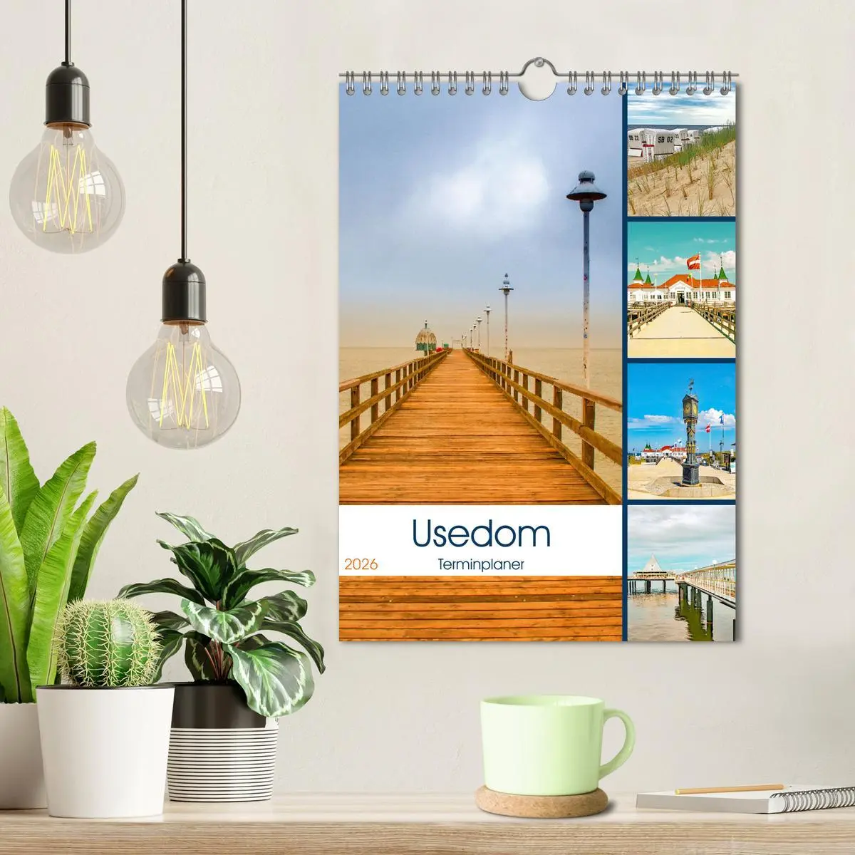 Bild: 9783516360370 | Usedom - Terminplaner (Wandkalender 2026 DIN A4 hoch), CALVENDO...