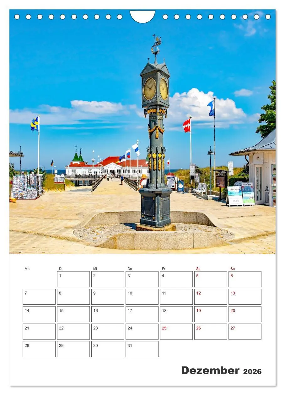 Bild: 9783516360370 | Usedom - Terminplaner (Wandkalender 2026 DIN A4 hoch), CALVENDO...