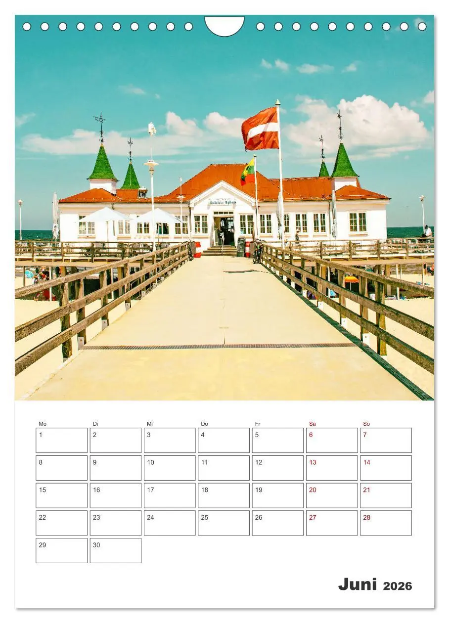 Bild: 9783516360370 | Usedom - Terminplaner (Wandkalender 2026 DIN A4 hoch), CALVENDO...