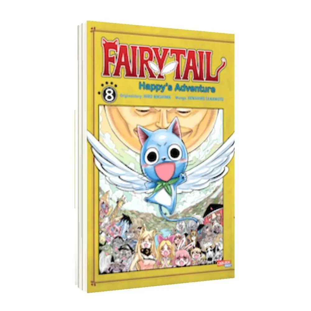 Rückseite: 9783551770370 | Fairy Tail - Happy's Adventure 8 | Kenshiro Sakamoto (u. a.) | Buch