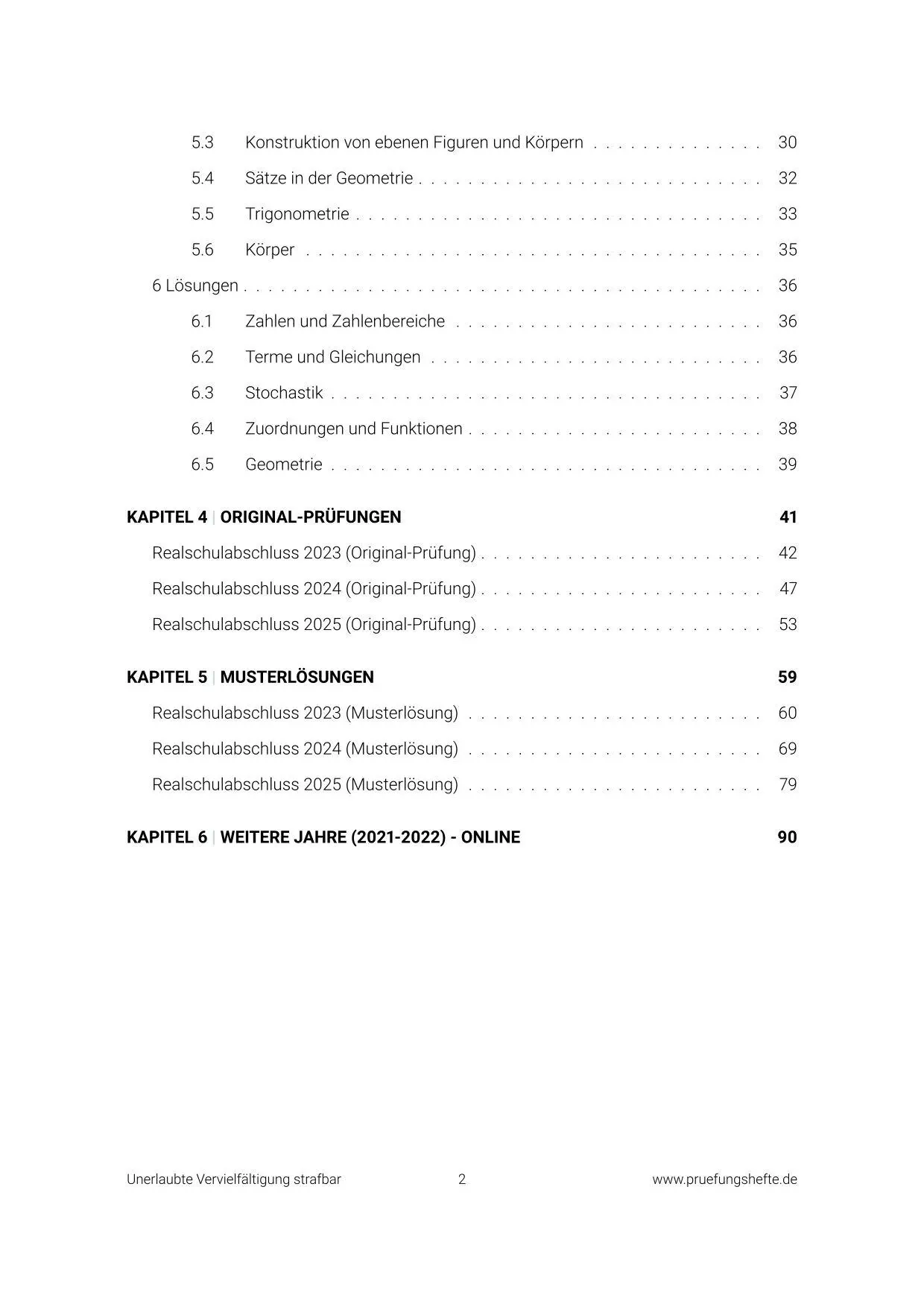 Bild: 9783692040370 | Prüfungsheft &amp; Training - 2026 Mathematik Realschule - Thüringen -...