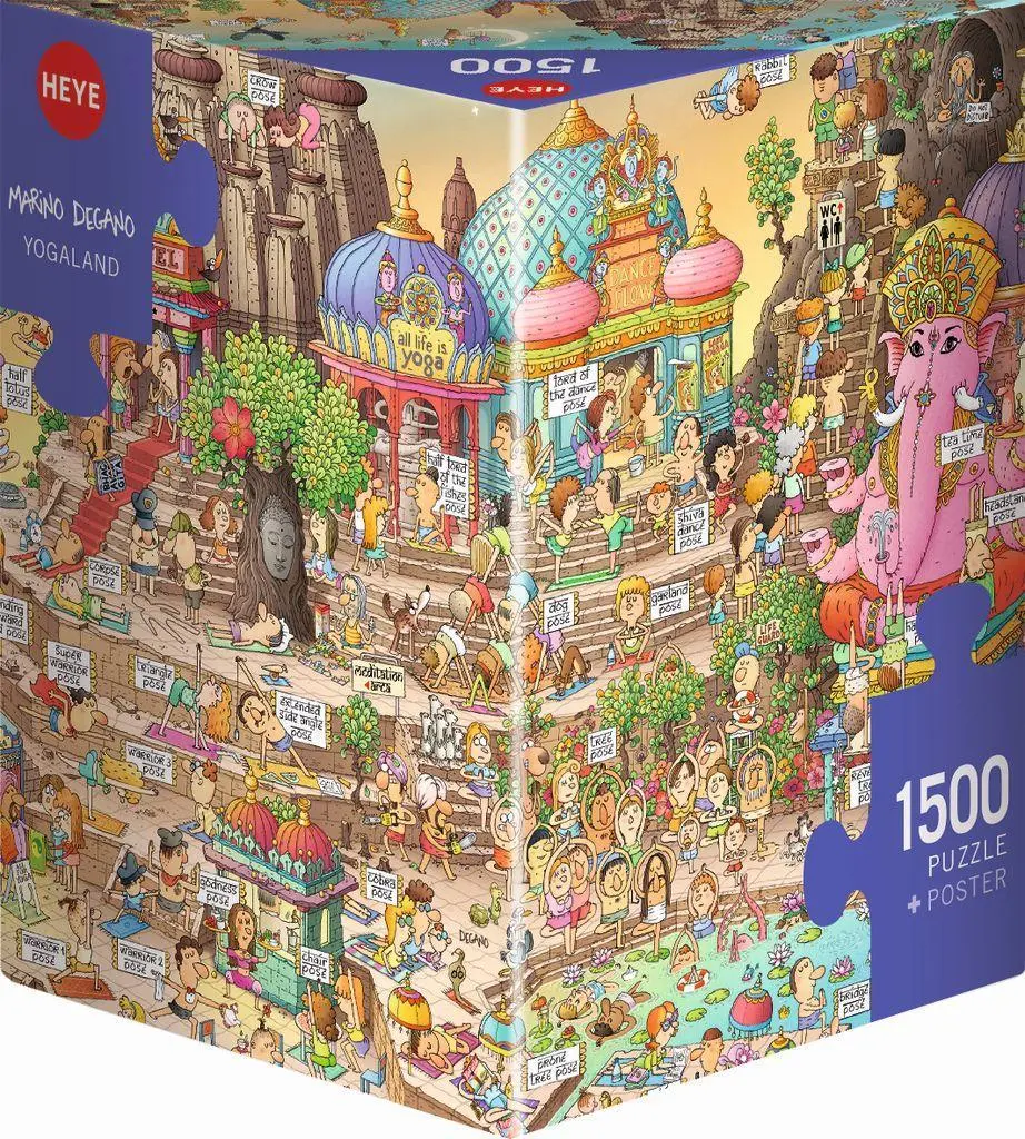 Cover: 4001689300470 | Yogaland | 1500 Teile | Marino Degano | Spiel | 30047 | Deutsch | 2023