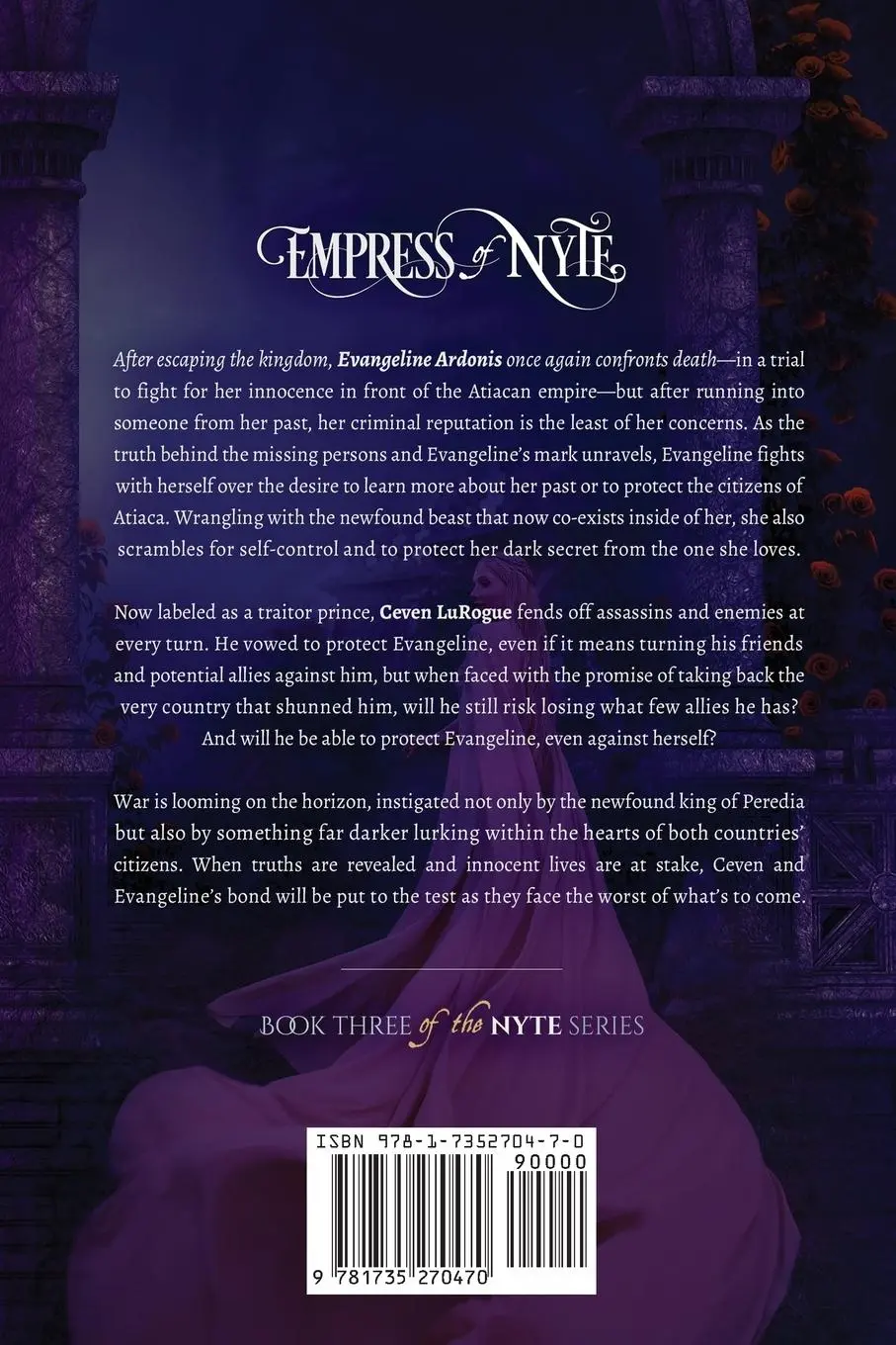 Rückseite: 9781735270470 | Empress of Nyte | Alexandria Cainlocke | Taschenbuch | Englisch | 2024