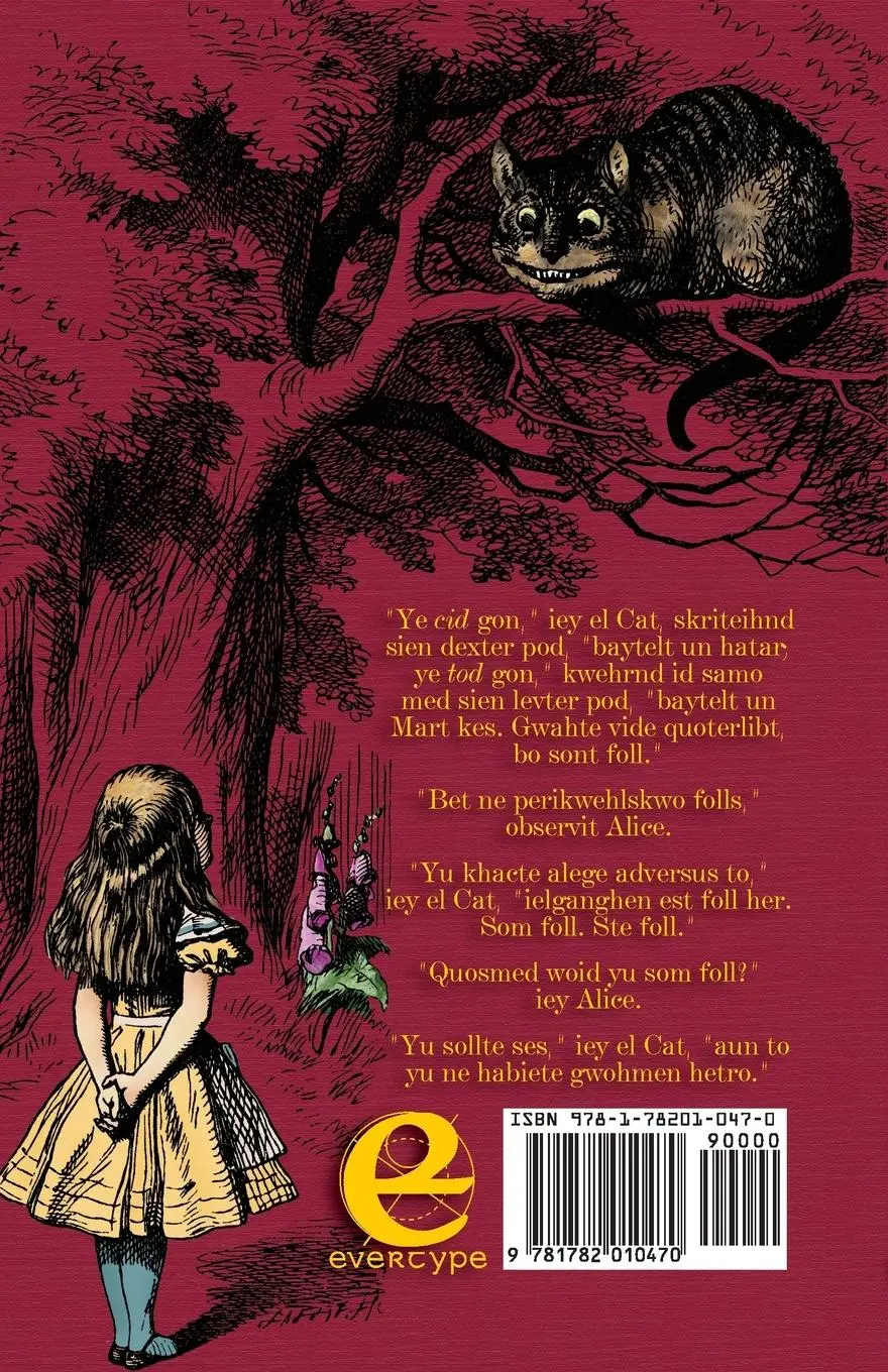 Rückseite: 9781782010470 | Ia Aventures as Alice in Daumsenland | Lewis Carroll | Taschenbuch