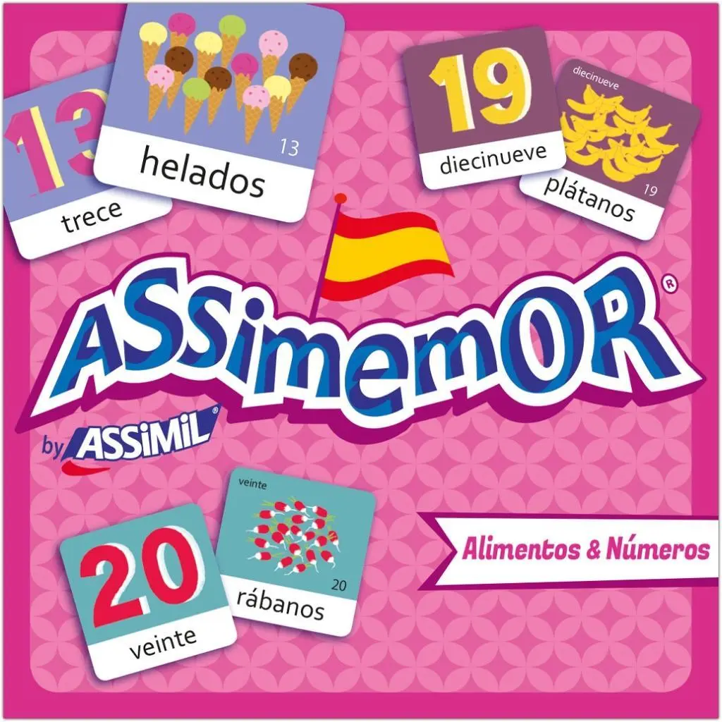 Cover: 9782700590470 | Alimentos y números | Taschenbuch | Assimemor | 64 bunte Bildkarten