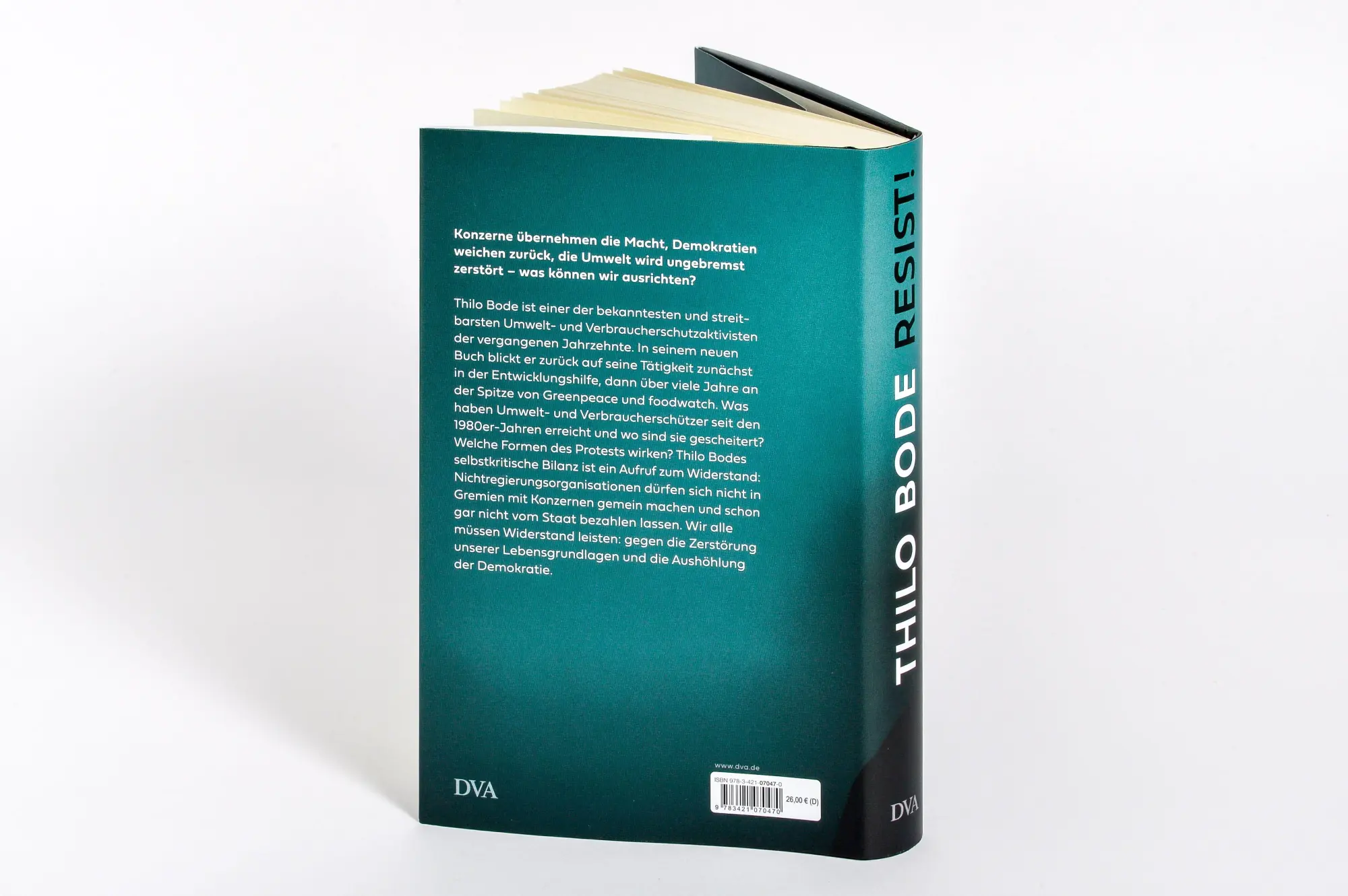 Bild: 9783421070470 | Resist! Aufruf zum Widerstand | Thilo Bode | Buch | 300 S. | Deutsch
