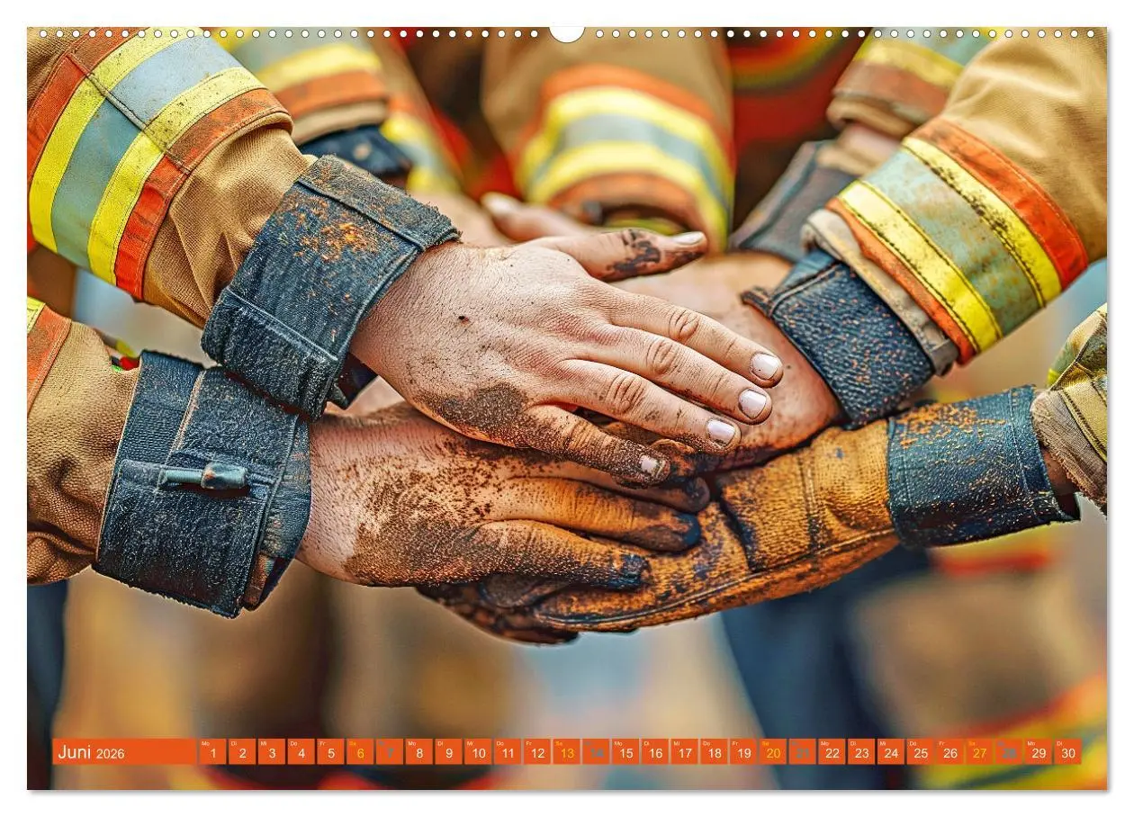 Bild: 9783457260470 | Im Bann der Rettung - Feuerwehr (Wandkalender 2026 DIN A2 quer),...