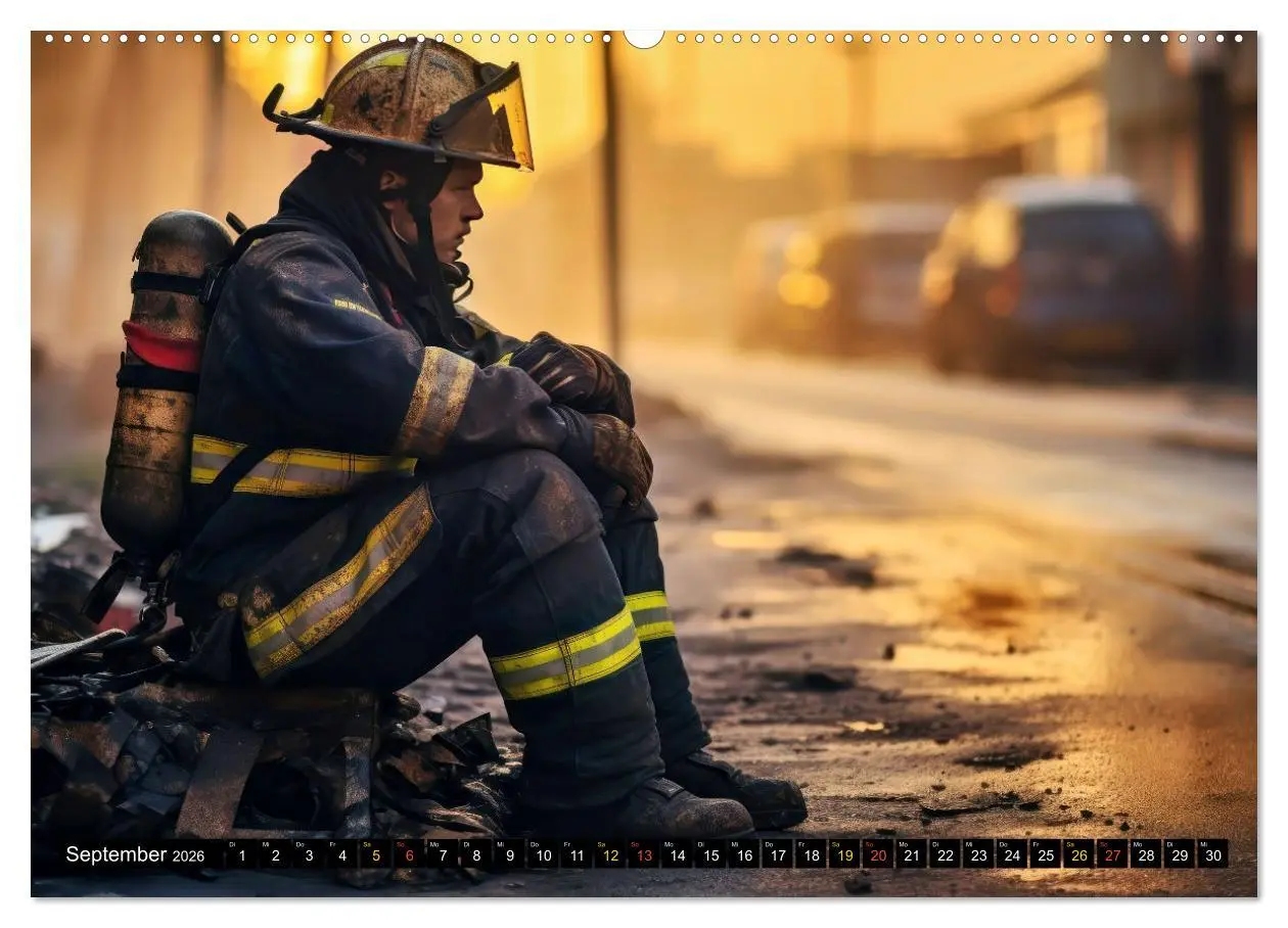 Bild: 9783457260470 | Im Bann der Rettung - Feuerwehr (Wandkalender 2026 DIN A2 quer),...