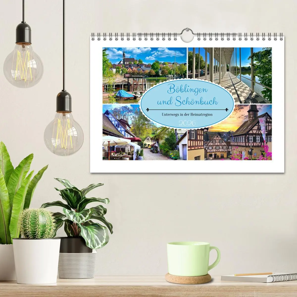 Bild: 9783457330470 | Böblingen und Schönbuch (Wandkalender 2026 DIN A4 quer), CALVENDO...