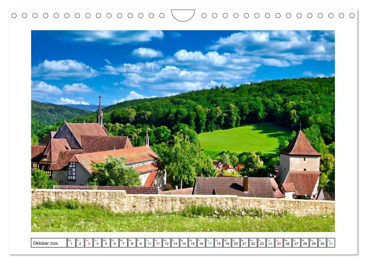Bild: 9783457330470 | Böblingen und Schönbuch (Wandkalender 2026 DIN A4 quer), CALVENDO...