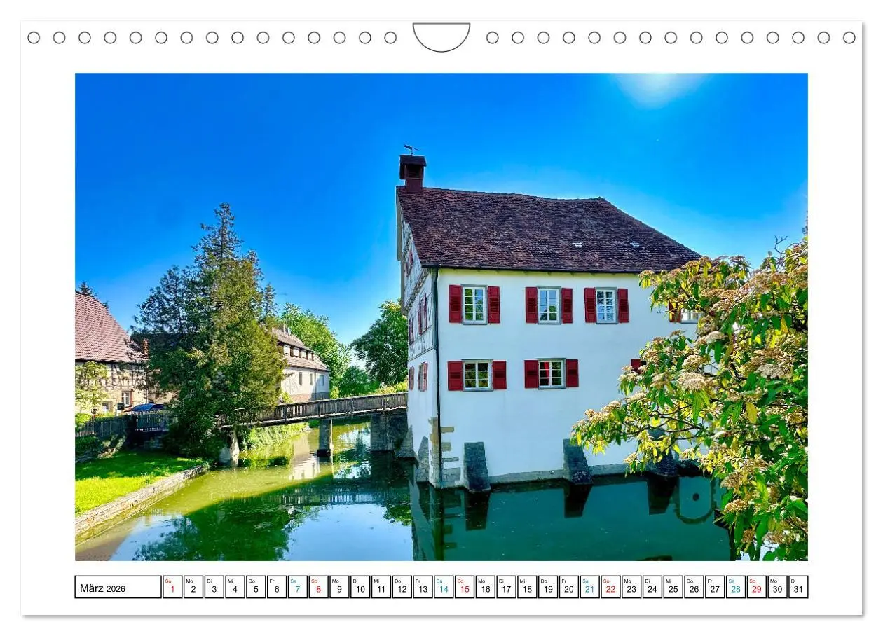 Bild: 9783457330470 | Böblingen und Schönbuch (Wandkalender 2026 DIN A4 quer), CALVENDO...