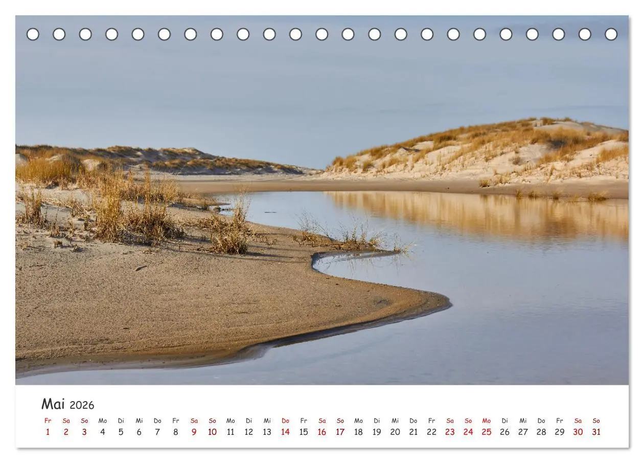 Bild: 9783457640470 | Insel Träumereien (Tischkalender 2026 DIN A5 quer), CALVENDO...