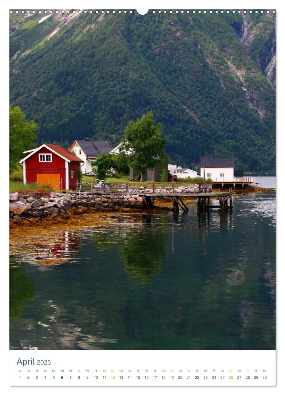Bild: 9783516420470 | Norwegen - Unterwegs im Fjordland (Wandkalender 2026 DIN A2 hoch),...