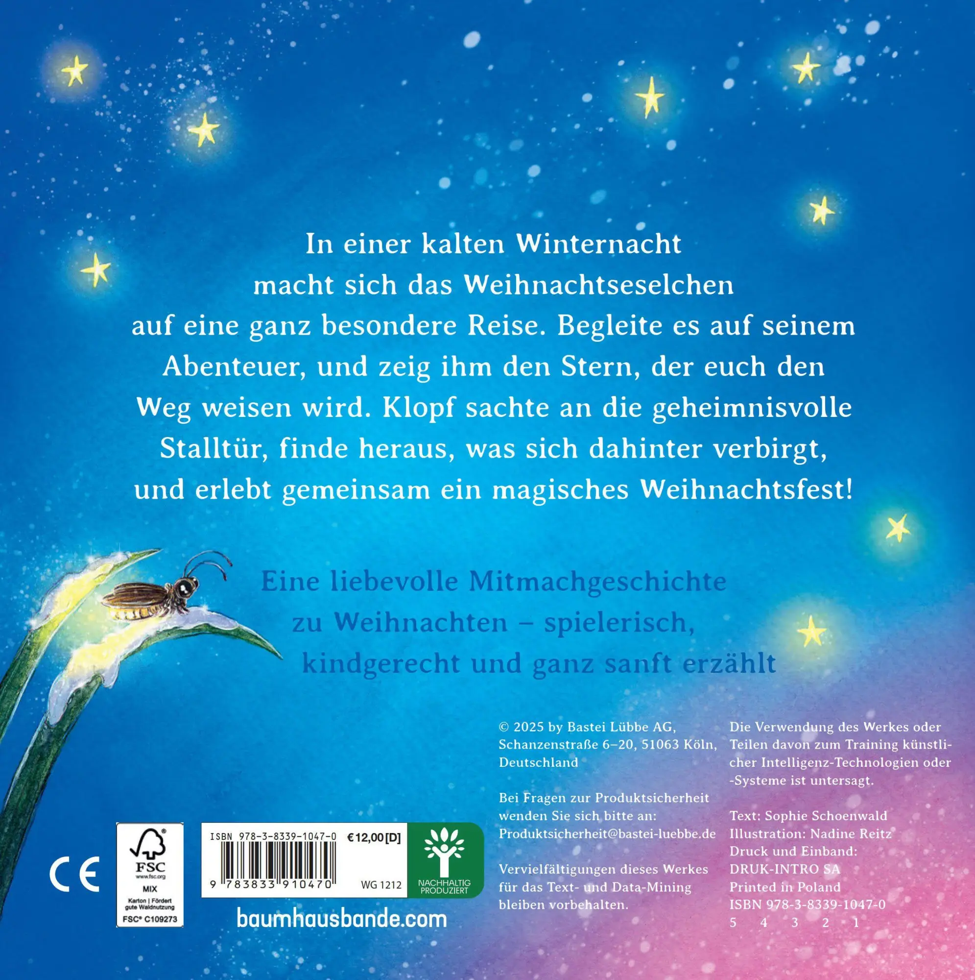 Bild: 9783833910470 | Komm mit, Weihnachtseselchen | Sophie Schoenwald | Buch | 26 S. | 2025
