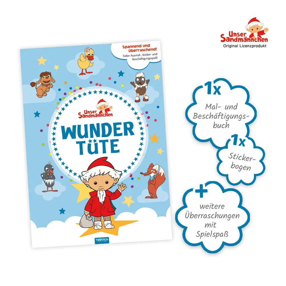 Bild: 4251901510570 | Trötsch Unser Sandmännchen Wundertüte | Trötsch Verlag GmbH &amp; Co.KG