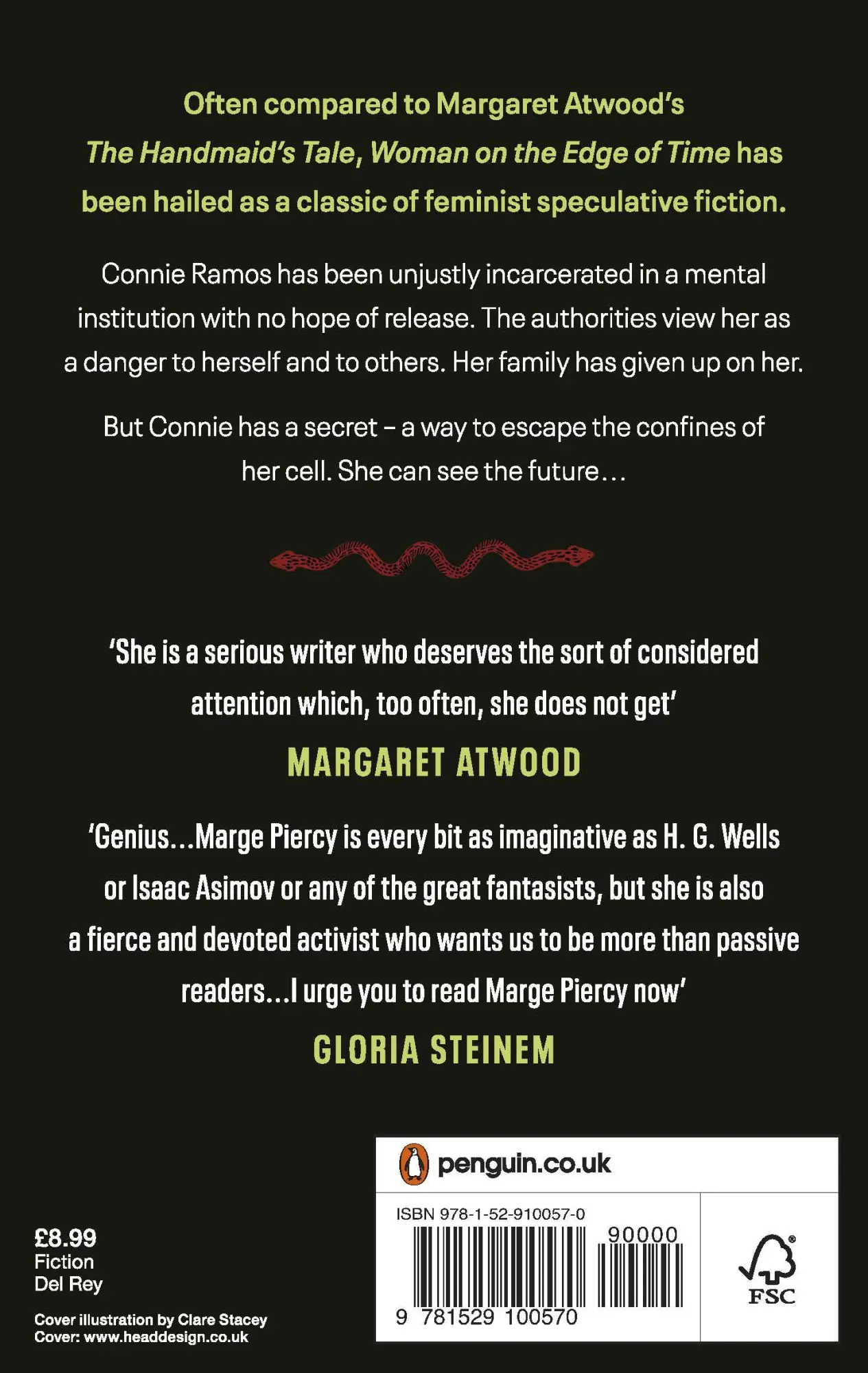 Rückseite: 9781529100570 | Woman on the Edge of Time | The classic feminist dystopian novel | XII