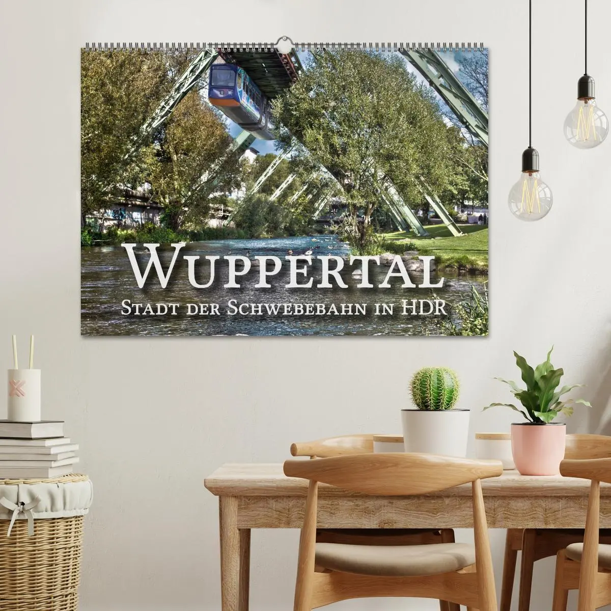 Bild: 9783516100570 | Wuppertal - Stadt der Schwebebahn in HDR (Wandkalender 2026 DIN A2...