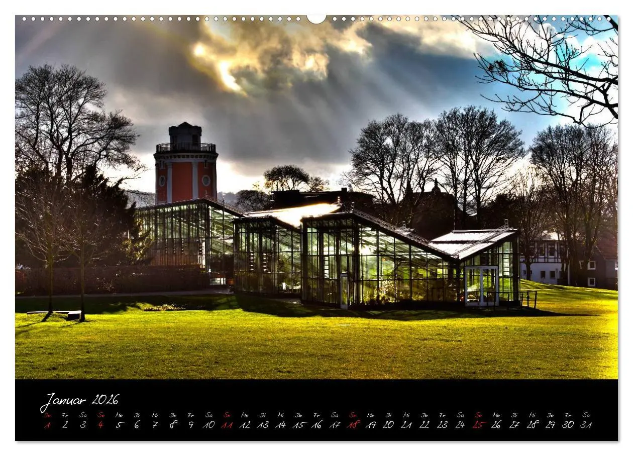 Bild: 9783516100570 | Wuppertal - Stadt der Schwebebahn in HDR (Wandkalender 2026 DIN A2...