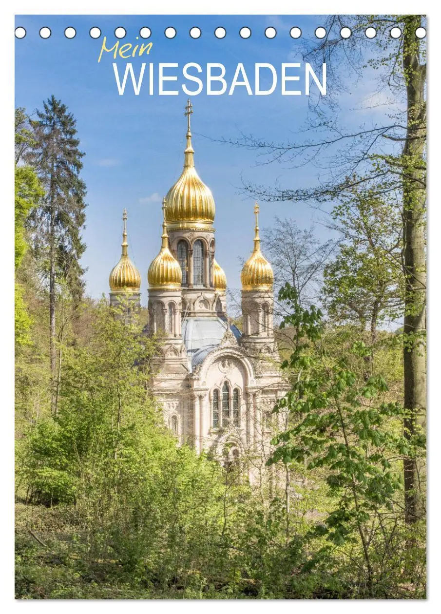 Cover: 9783516410570 | Mein Wiesbaden (Tischkalender 2026 DIN A5 hoch), CALVENDO...