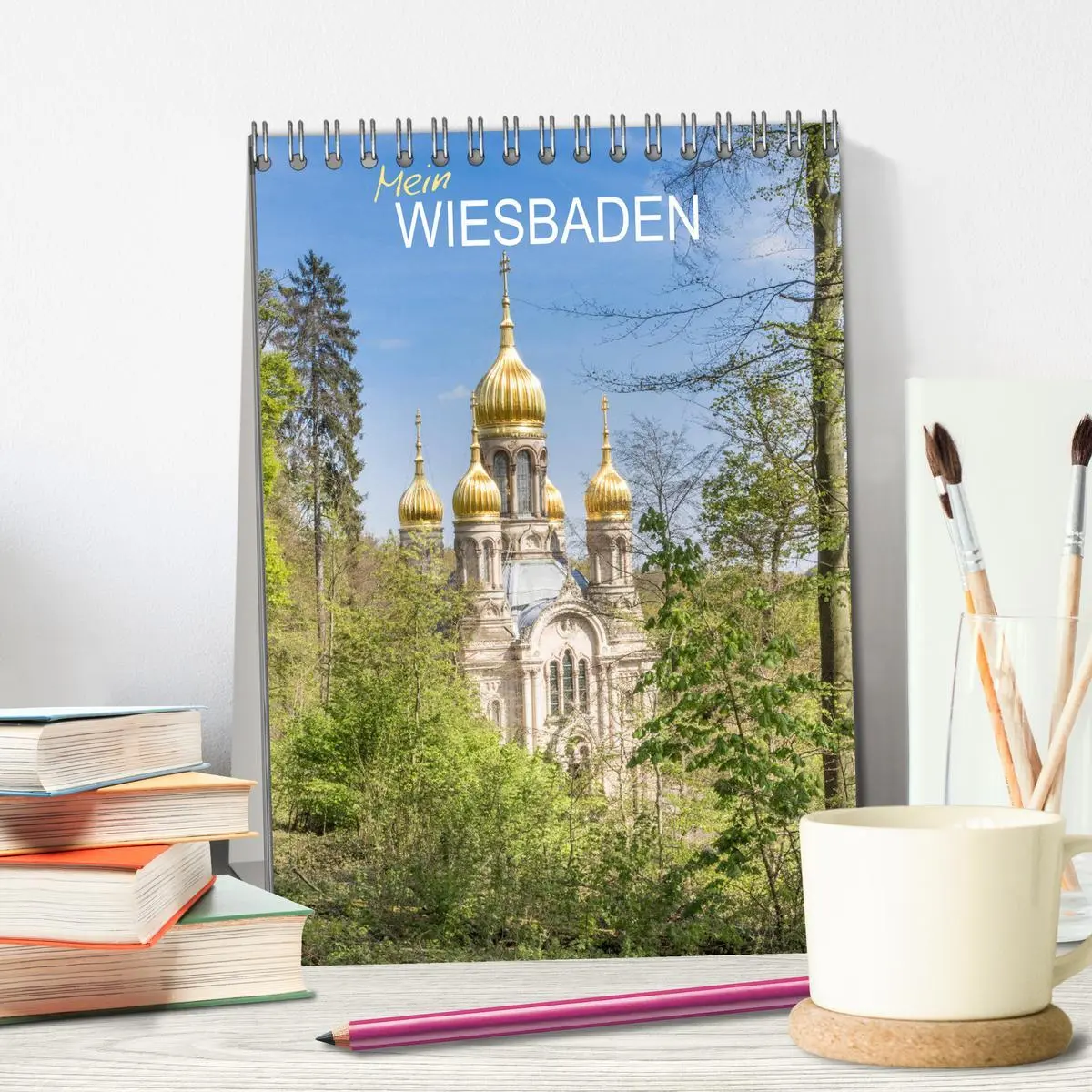 Bild: 9783516410570 | Mein Wiesbaden (Tischkalender 2026 DIN A5 hoch), CALVENDO...