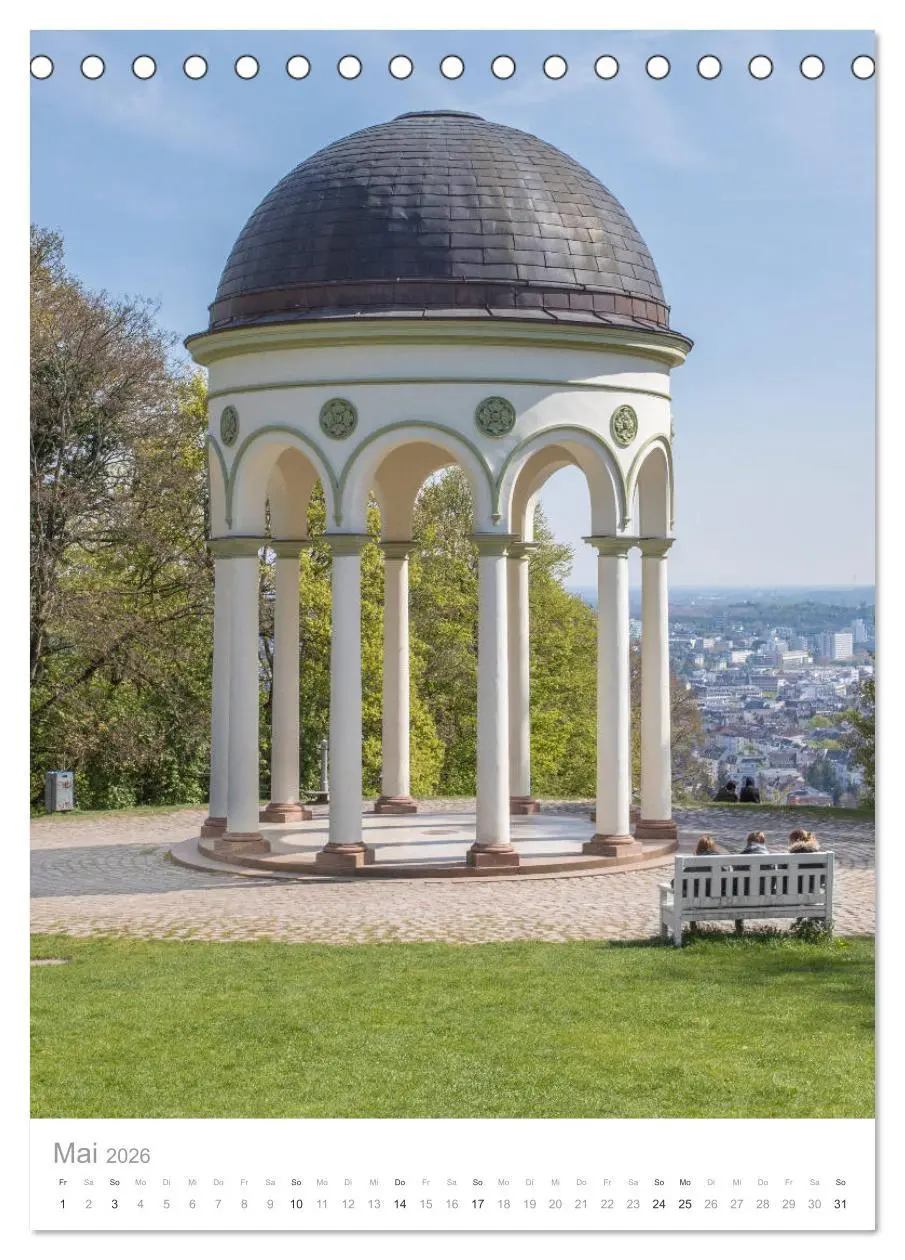 Bild: 9783516410570 | Mein Wiesbaden (Tischkalender 2026 DIN A5 hoch), CALVENDO...