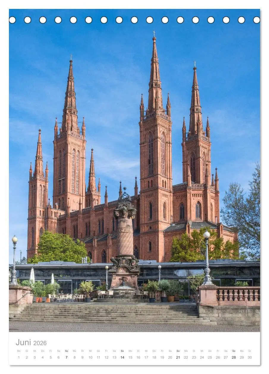Bild: 9783516410570 | Mein Wiesbaden (Tischkalender 2026 DIN A5 hoch), CALVENDO...