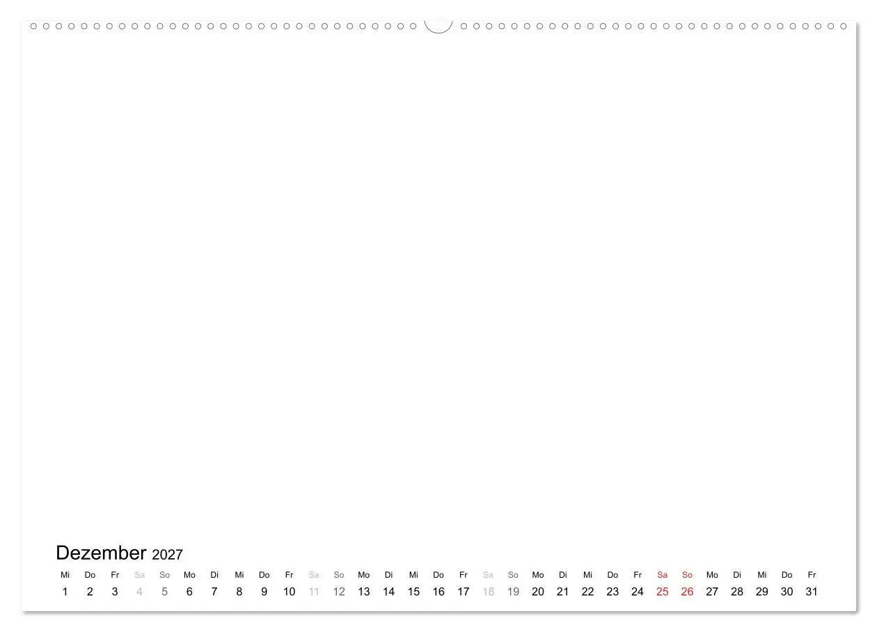 Bild: 9783594180570 | Bastelkalender - Weiss (Wandkalender 2027 DIN A2 quer), CALVENDO...