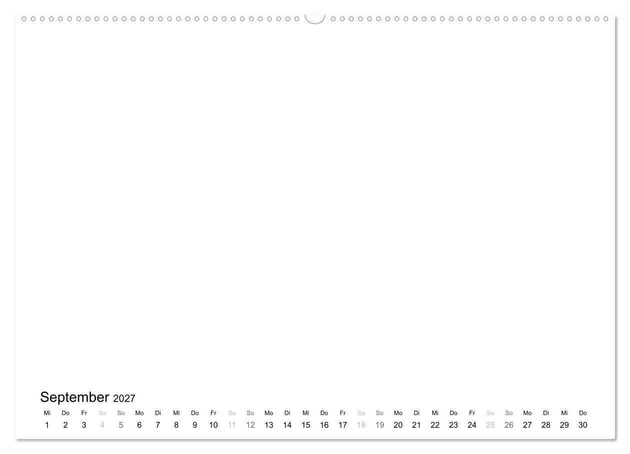 Bild: 9783594180570 | Bastelkalender - Weiss (Wandkalender 2027 DIN A2 quer), CALVENDO...