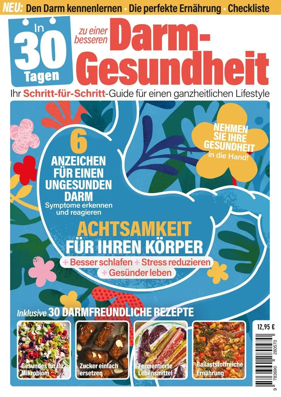 Cover: 9783690280570 | Darm Gesundheit in 30 Tagen | Alena Kerbel | Broschüre | 116 S. | 2025
