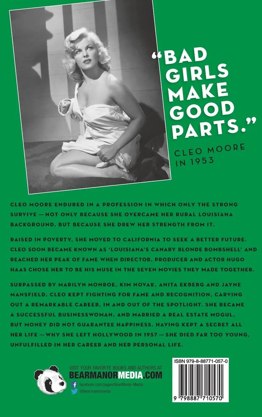 Rückseite: 9798887710570 | "One Girl's Confession" - The Life and Career of Cleo Moore (hardback)