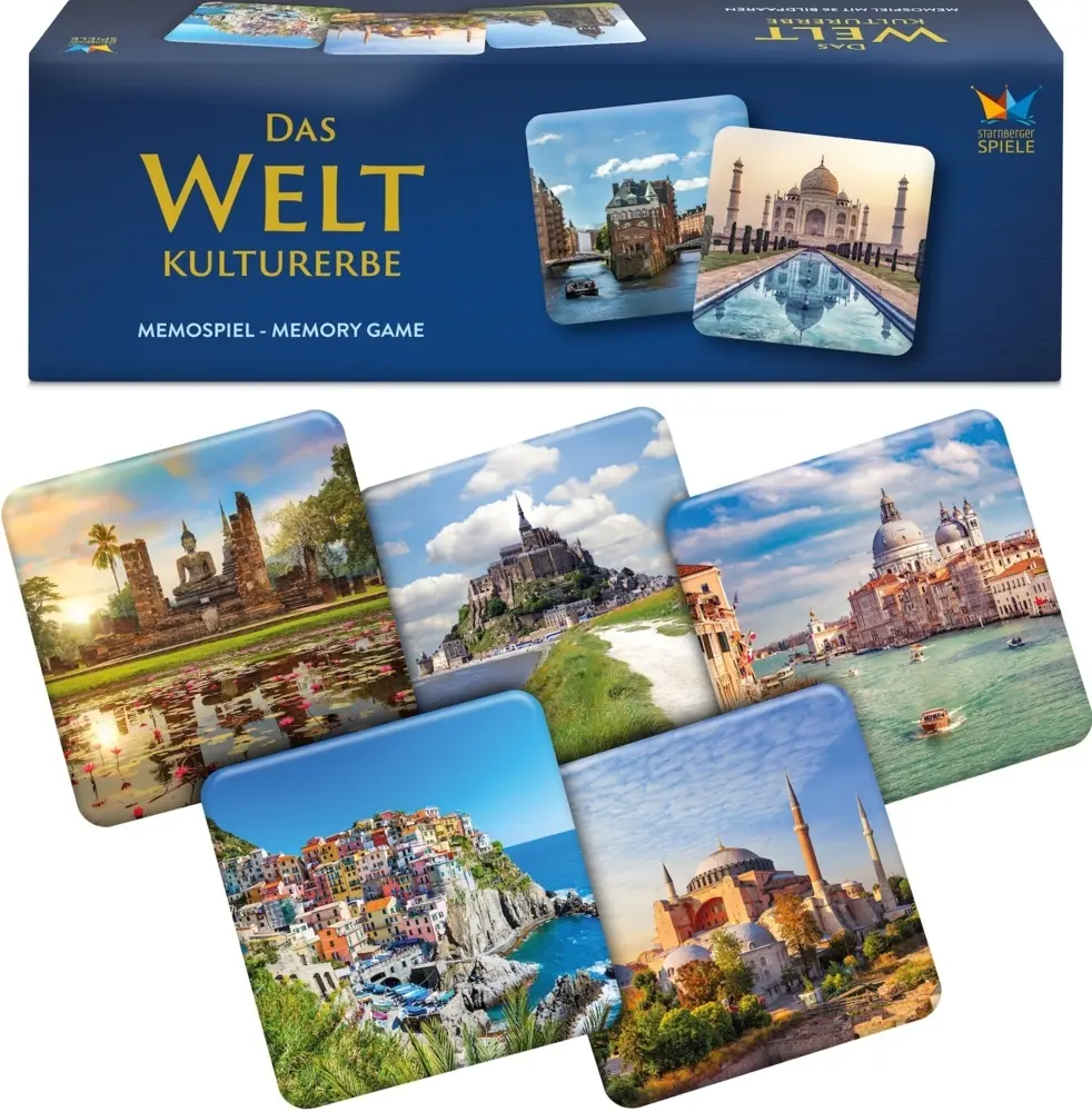 Bild: 4260472860670 | Das Weltkulturerbe - Memospiel | Die Welt als Museum | Philippeit