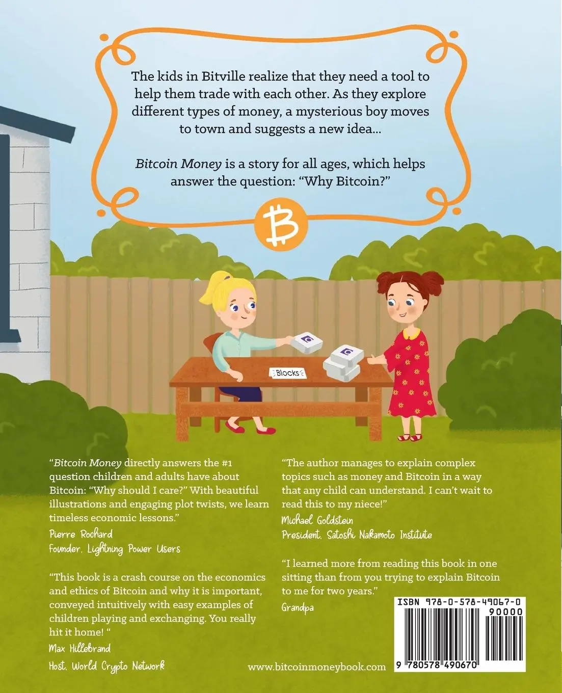 Rückseite: 9780578490670 | Bitcoin Money | A Tale of Bitville Discovering Good Money | Caras
