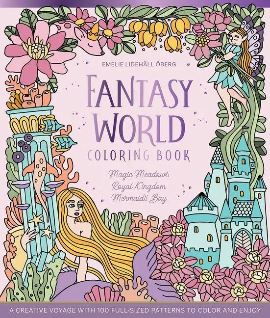 Cover: 9780764370670 | Fantasy World Coloring Book MAGIC MEADOWS - ROYAL KINGDOM -...