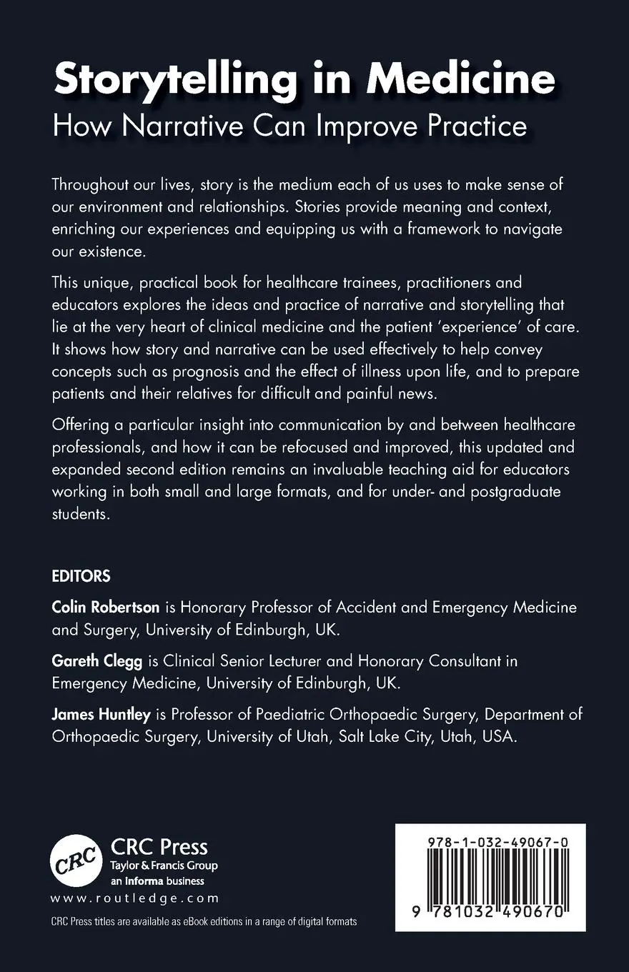 Rückseite: 9781032490670 | Storytelling in Medicine | How narrative can improve practice | Buch
