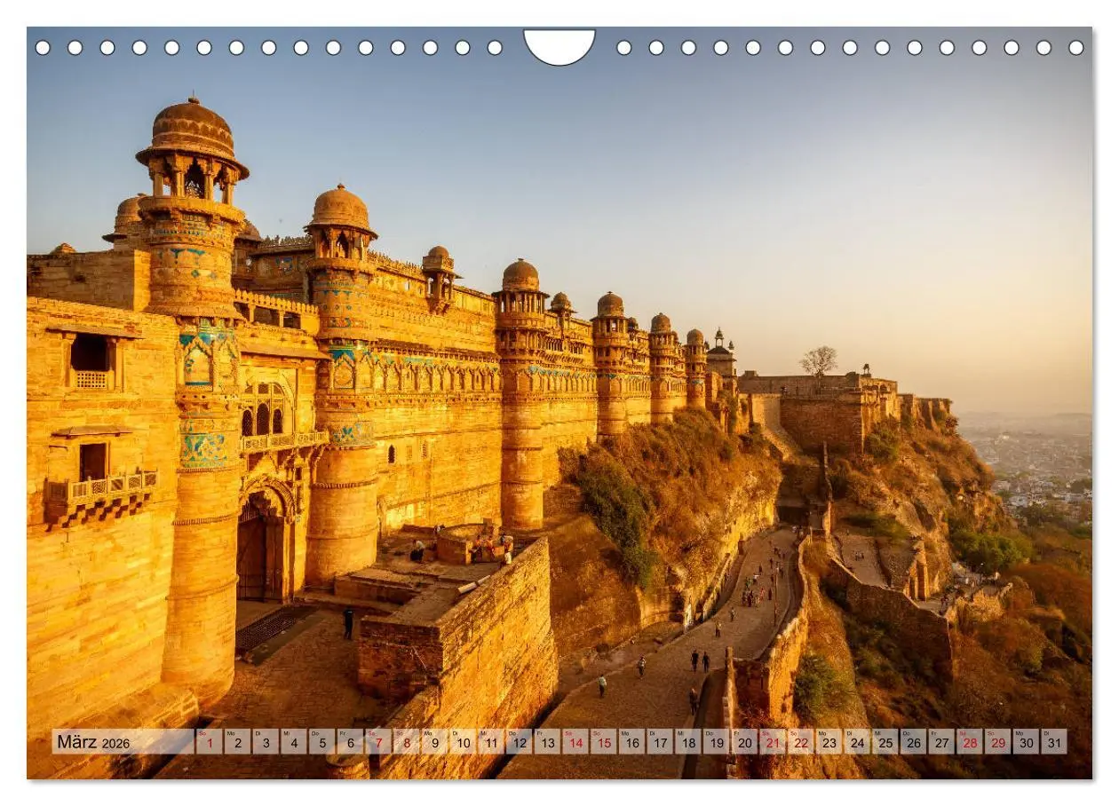 Bild: 9783457860670 | Indien: Tempel, Paläste und Grabmäler (Wandkalender 2026 DIN A4...