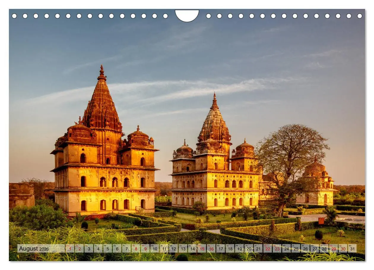 Bild: 9783457860670 | Indien: Tempel, Paläste und Grabmäler (Wandkalender 2026 DIN A4...